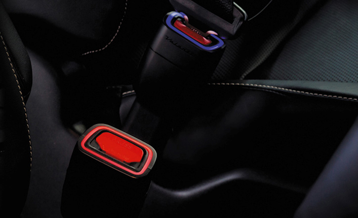 ハリアー60系用ジュエルシートベルトバックルLEDイルミネーション VALENTI(ヴァレンティ)