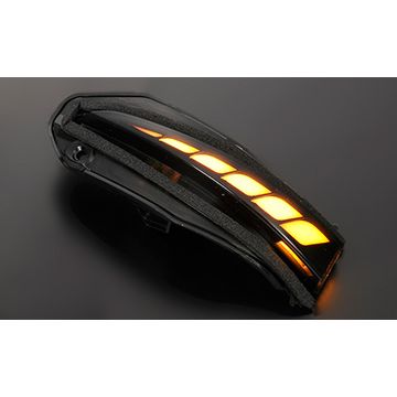 ハリアー80系用LEDウインカーミラー・流星シーケンシャルウインカーWS REVIER(レヴィーア)