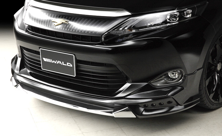 Wald ヴァルド 60系前期 ハリアー フロントスポイラー Sports Line エアロパーツ Harrier通販サイトauto Acp Wald ヴァルド 60系前期 ハリアー フロントスポイラー Sports Line エアロパーツ Harrier通販サイトauto Acp