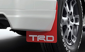 TRD ハイエース マッドフラップ