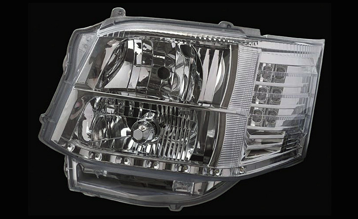 200系ハイエース 4型オプションタイプ LEDヘッドライト インナー