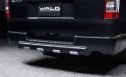 WALD(ヴァルド) ハイエース エアロパーツ リアバンパーガーニッシュ 200系4型以降(標準ボディ)