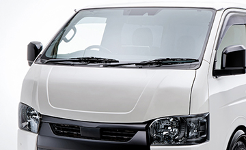 WALD(ヴァルド)　200 ハイエース 4型以降(標準ボディ)　エアロ ボンネットカバー