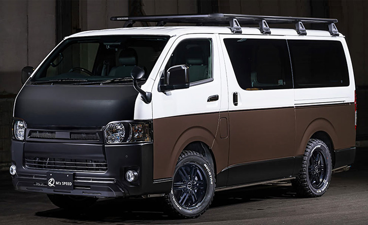 ハイエース4型以降(標準ボディ)用ボンネット エクスクルーシブ