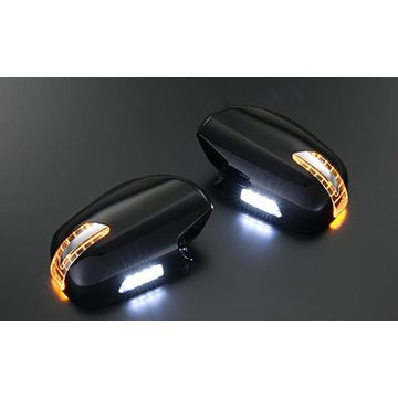 REVIER(レヴィーア)　ハイエース/200系1〜4・5型　LEDウインカーミラー・ライトバーアロータイプ（LED）(1)