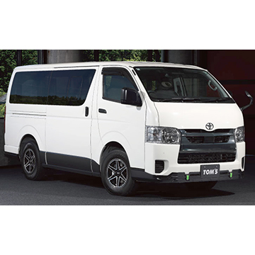 TOM'S(トムス)　ハイエース/200系4型以降(標準ボディ)　3点セット（SWGエアロ）(1)