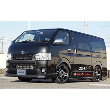 070です200系4型ハイエースルーフスポイラー