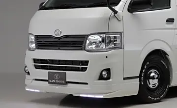 200系　ハイエース3型後期フロントスポイラー 外装、エアロパーツ 【使い勝手の良い】