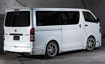 MZスピード・エクスクルーシブゼウス ハイエース GRACE LINE エアロ