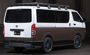 MZスピード・エクスクルーシブゼウス ハイエース CROSS LINE エアロ