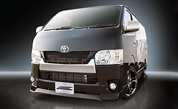 200系4~6型(標準ボディ)ハイエース用フロントハーフ