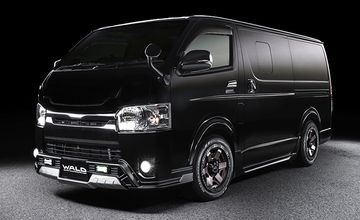 WALD19インチ ハイエース用4本セット※手渡し限定 M\u0027sトヨタ ハイエース レジアスエース 200系 KDH&frasl;TRH 4