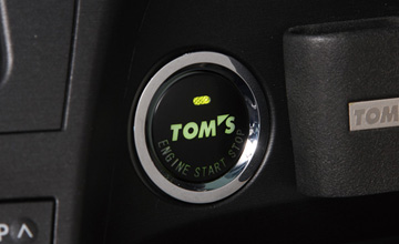 10系レクサスCT　プッシュスタートスイッチ　TOM'S(トムス)(2)