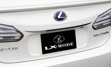 LX-MODE(LXモード) 10系レクサスHS用メッキリアガーニッシュ