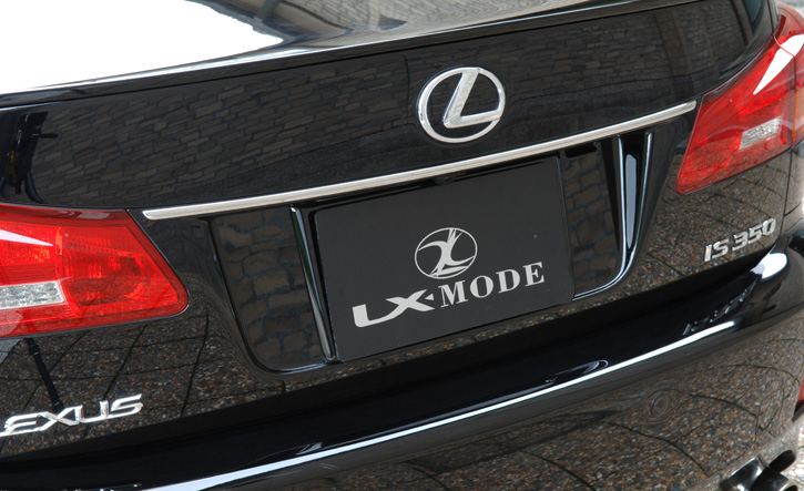 LX-MODE(LXモード) レクサスIS メッキパーツ メッキリアガーニッシュ E20系