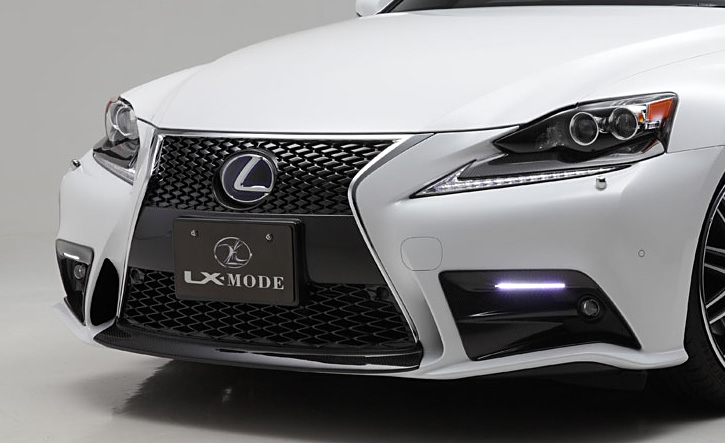 Lexus レクサス IS Fスポーツ エアロ フロントスポイラー カーボン-