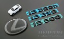 UNISON-純正エンブレム改 E30系レクサスIS　エンブレム