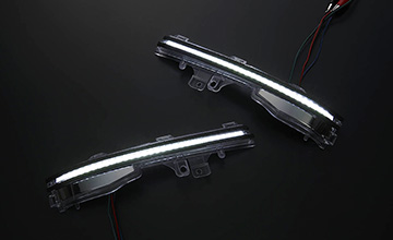 REVIER(レヴィーア)　E30 レクサスIS 3型(後期)　LEDミラーウインカー レンズ(流星シーケンシャルウインカー)