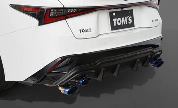 TOM'S(トムス) レクサスIS 4点セット|リアアンダーディフューザー