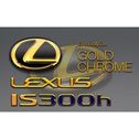 E30系3型レクサスIS　エンブレムパーツ・ゴールドエンブレム　Grazio(グラージオ)/エンブレム