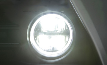 E20系後期レクサスIS用LEDイカリングフォグランプ