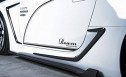 ROWEN(ロウェン) レクサスLC エアロパーツ サイドボディエクステンション Z100系