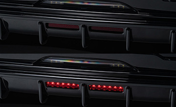 レクサスLCエクスクルーシブゼウス (別売)LEDバックフォグ