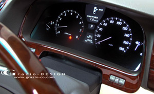 Grazio グラージオ F40系前中期 レクサスls メータークラスター 3コートグラフィック ウッドパネルパーツ Lexus Ls通販サイトauto Acp
