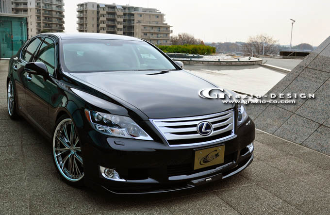 レクサスLS/LEXUS/F40純正US中期LS600hフロントグリルHYBRID(10