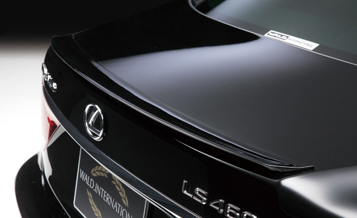 レクサスLS(F40系後期)用トランクスポイラー WALD(ヴァルド)(EXECUTIVE LINE) エアロ