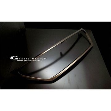 Grazio(グラージオ)　 レクサスLS 前期　ブラッククロームグリルフレーム