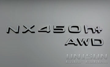 レクサスNXUNISON-純正エンブレム改 イメージ画像