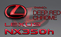 Grazio(グラージオ)　20 レクサスNX　ディープレッドクロームエンブレム