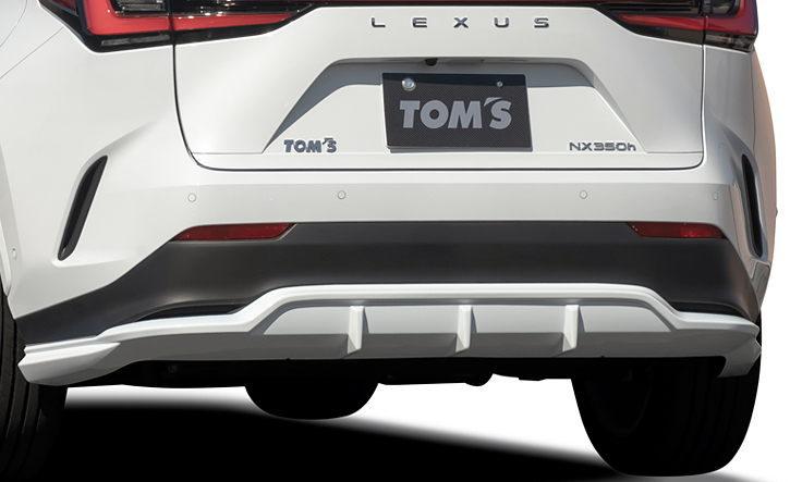 TOM'S(トムス) レクサスNX エアロパーツ リアディフューザー 20系Fスポーツ