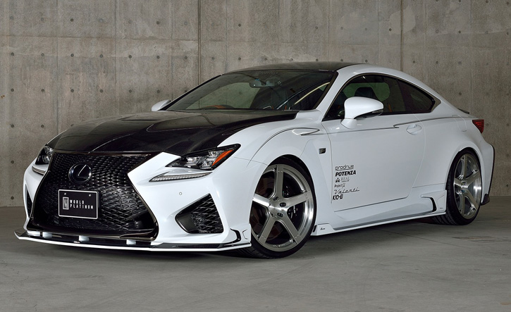 爆買い新作 LEXUS RC F 前期 USC10 純VIP SPORT フロントアンダースポイラー FRP製 塗装済み