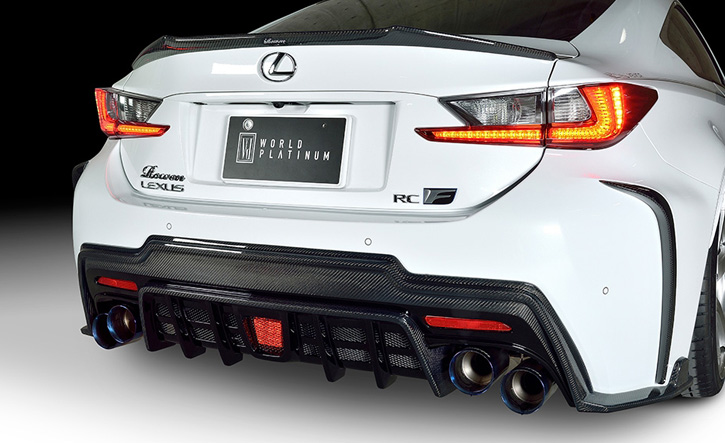 Rowen ロェン Usc10前期 レクサスrcf リアディフューザー World Platinum エアロパーツ Lexus Rc通販サイトauto Acp