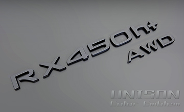 レクサスRXUNISON-純正エンブレム改 イメージ画像