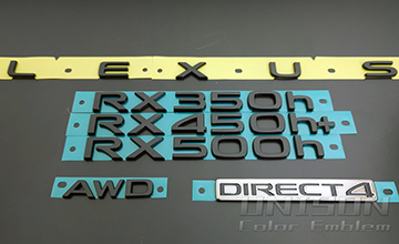 レクサスRXUNISON-純正エンブレム改 イメージ画像