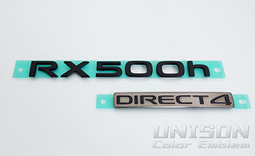 レクサスRXUNISON-純正エンブレム改 イメージ画像