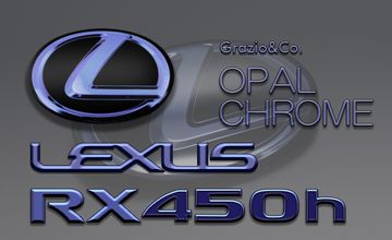 L20系レクサスRX　エンブレムパーツ・オパールエンブレム　Grazio(グラージオ)/エンブレム(1)