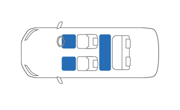 KARO(カロ) L20系・L10系レクサスRX用フロアマット・シザル