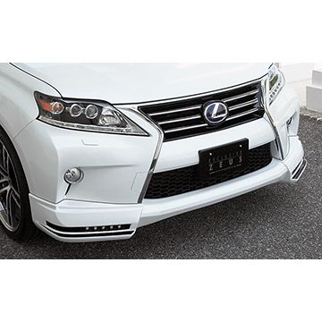 エクスクルーシブゼウス　レクサスRX/L10系後期エアロバンパー　フロントハーフ（LUV LINEエアロ）(1)