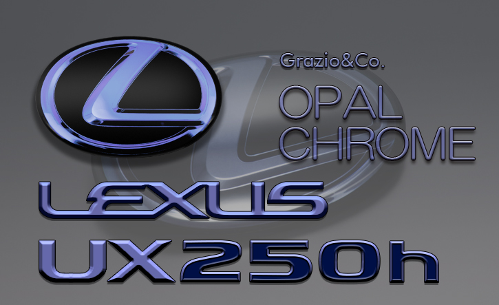 Grazio(グラージオ) レクサスUX エンブレムパーツ オパールエンブレム 10系