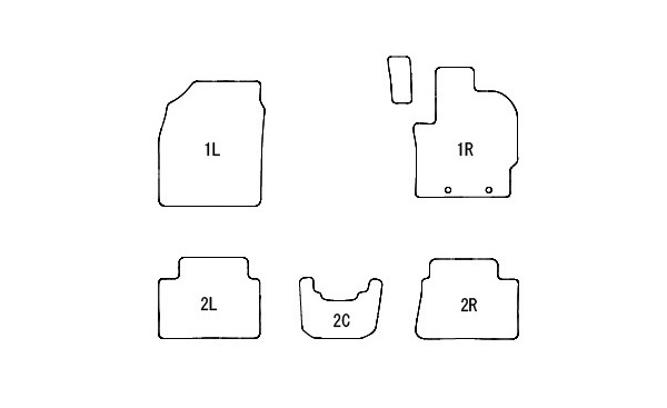 Clazzioクラッツィオ｜ヤリス・系 カスタムフロアマット