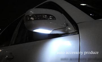 ドアミラーパーツ グラージオ LEDウエルカムランプ