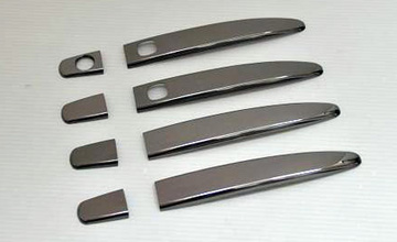 REVIER(レヴィーア) 120 マークX メッキドアハンドルハーフカバー(T1) REVIER(レヴィーア) 120 マークX メッキドアハンドルハーフカバー(T1)