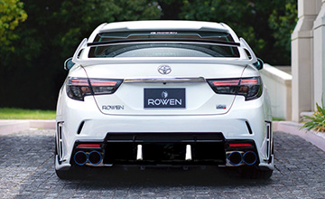 マークXROWEN(ロェン) リアディフューザー未装着(リアバンパー単体)状態