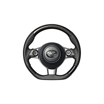 マークXGRスポーツ130系用Dライン・カーボンステアリング REAL(レアル)