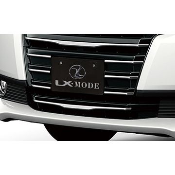 LX-MODE(LXモード)　ノア/80系前期　クロームバンパーモール（エアロ）(1)