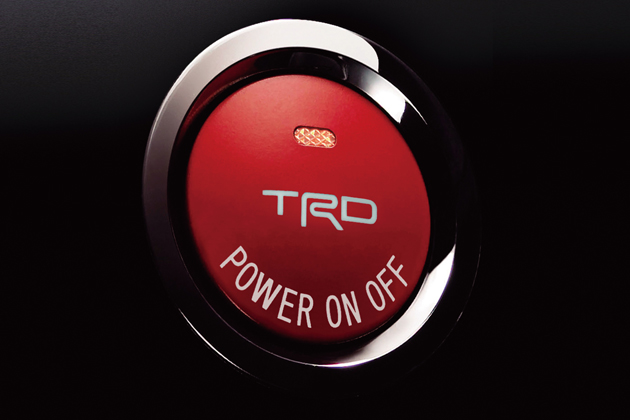 プリウス30系用プッシュスタートスイッチ TRD